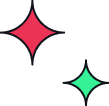 decor green star